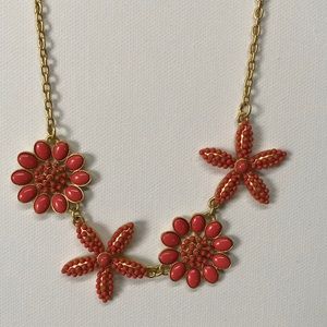 Carolee necklace in coral